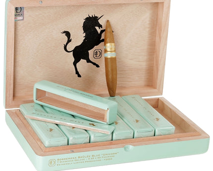 Muestra de Saka Brûlée Blue Unicorn