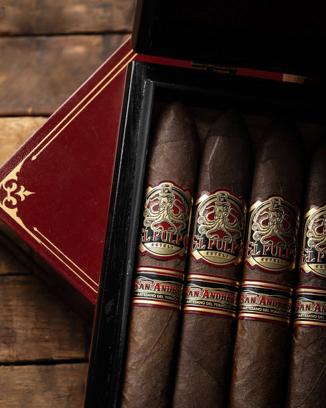 El Pulpo by Artesano Del Tobacco Belicoso Grande - 2023 #10 Cigar of the Year