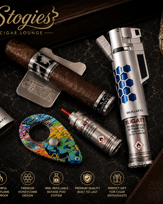 Bugatti Mirage Double Torch Lighter
