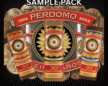 Perdomo 30th Anniversary 3-Pack Sampler