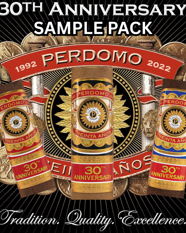 Perdomo 30th Anniversary 3-Pack Sampler