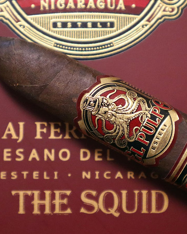 El Pulpo by Artesano Del Tobacco The Squid Perfecto BP (6-1/2x60)